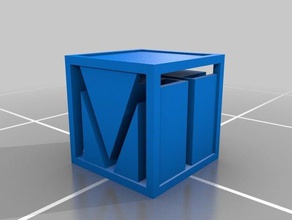team cube art 3d print model - Mito3D