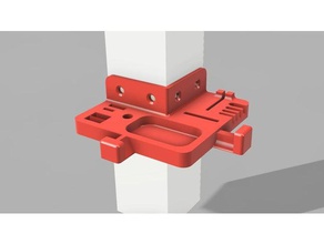 corner tool holder 3d printer accessories anycubic i3 mega ikea lack 3d print model - Mito3D