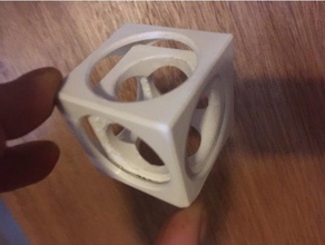 cube Kunst figit 3d print model - Mito3D