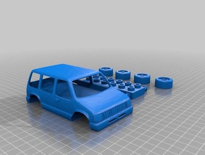 mini van duplo 3d la impresión hgyuras2 3d print model - Mito3D