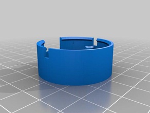 Künstlerische bunte neopixel ring zu sehen Armbänder 3d print model - Mito3D