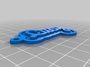 lucy llaveros personalizado 3d print model - Mito3D