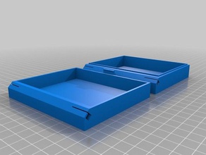box 3 tool holders boxes customized 3d print model - Mito3D