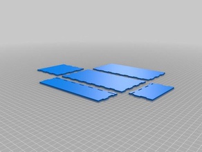 my customized box laser cut organization 3d print model - Mito3D