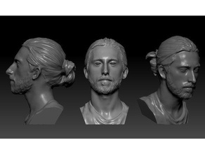 body3d buste sculptures body3design youtube 3d print model - Mito3D