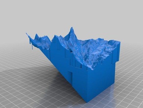 robs terrain 3d printing 3d print model - Mito3D