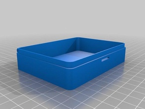 caixa 5 organização personalizado 3d print model - Mito3D