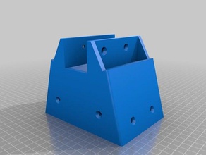 de servicio pesado 2x4 con caballetes soportes herramientas 3d print model - Mito3D