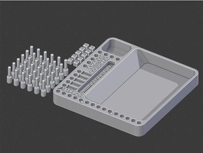 chain command dice tray games 3d print model - Mito3D