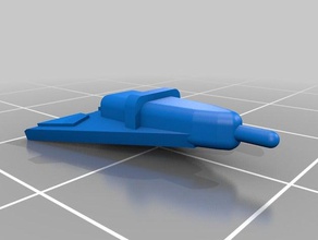 chave c-fragata brinquedos jogos scifi starship 3d print model - Mito3D