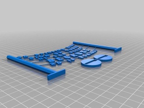 3d demo polo ancho de 6mm signos logotipos personalizado 3d print model - Mito3D