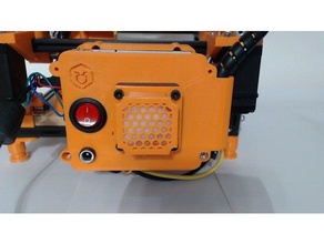 40mm fan filter silencer ant compact pcb maker 3d printers 40 mm 3d print model - Mito3D