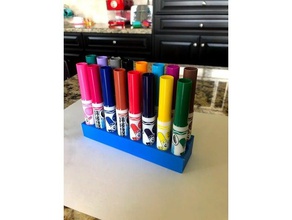 crayola marker holder organization 3d print model - Mito3D