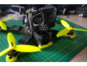 gopro skull mount reverb protection rc vehicles 3d print model - Mito3D