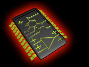 opration amplificador chip de sodio pentobarbital se ven bien transistor joyería 3d print model - Mito3D