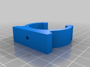 linterna clip partes personalizado 3d print model - Mito3D