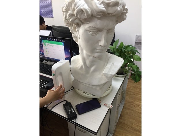 davi 3d impressão Impressora A Digitalização em Scanner 3D print model - Mito3D