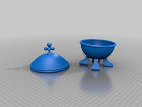 bowl schale decor 3d print model - Mito3D