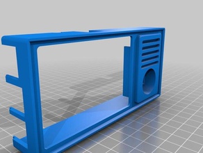 raspi tv caso 3d impressão 3d print model - Mito3D