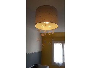 qad étoiles cloud lampe suspension décor 2ma casse toile fpv hlice lhlice nuage saint-georges de l'ombre thomas 3d print model - Mito3D