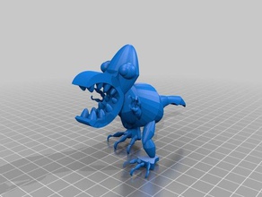 tirano dahi rex 3d baskı 3d print model - Mito3D