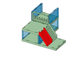 big stairs station plarail construction toys 3d print model - Mito3D
