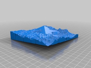 Erden land 3d drucken 3d print model - Mito3D