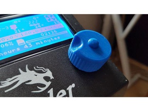 easy knob lcd ender 3 3d printer accessories creality 3d print model - Mito3D