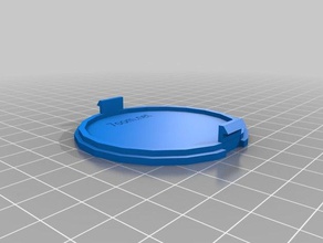 kettcar radkappe 60 mm - Spielzeug Spiele 3d print model - Mito3D