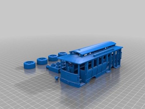 trolleycable car duplo 3d printing hgyuras2 3d print model - Mito3D
