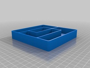 allen key tray tool holders boxes 3d print model - Mito3D