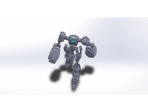 gelog-módulo robótica tirando 3d print model - Mito3D