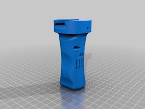 skull handle 3d printing airsoft 3d print model - Mito3D