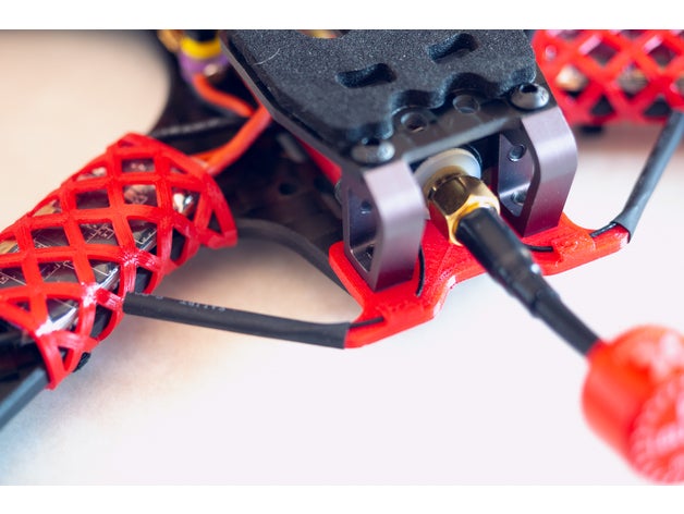 esc protettore della maglia rc i veicoli fpv quadcopter 3D print model - Mito3D