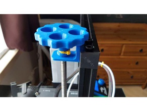 z-rod knob ender 3 3d printer accessories creality z-axis 3d print model - Mito3D