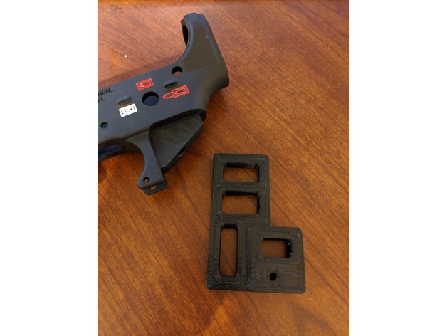 ar-15 trigger guard installation tool holders boxes 3D print model - Mito3D