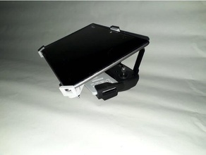 supporto tablette dji scintilla rc veicoli 3d print model - Mito3D
