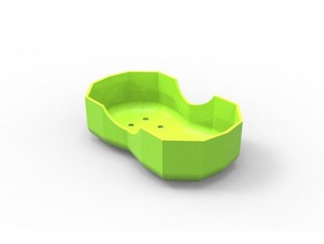 poli saboneteira casa de banho jabonera prato do sabão 3d print model - Mito3D