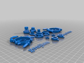 lendário conjunto de batalha beyblade 3d impressão 3d print model - Mito3D