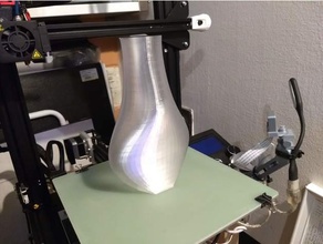 squish vase 3d printers twist twisted 3d print model - Mito3D