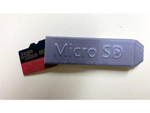 micro sd cartão de ferramenta computador 3d print model - Mito3D