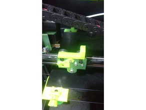 soporte del eje x de la cadena para 3d impresora partes 3d print model - Mito3D