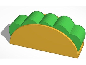 taco-token 3d drucken 3d print model - Mito3D