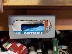 gant titulaire de la boîte outil les titulaires boîtes à gants des en latex 3d print model - Mito3D