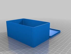 caja simple 120-75-50 de la herramienta los titulares cuadros personalizado 3d print model - Mito3D