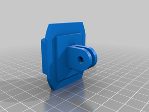 gopro quick-release-adapter ender 3 3d print model - Mito3D