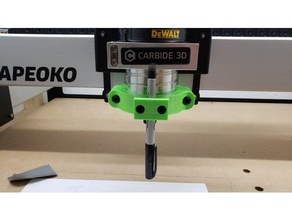 shapeoko 3 dewalt marcador de titular ferramentas 3d print model - Mito3D