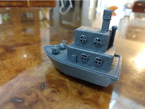 fune xd - Spielzeug Spiele barco der benchmark benchy Boot Schiff 3d print model - Mito3D