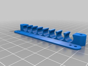 8 wire tool holders boxes customized 3d print model - Mito3D