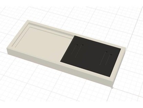 magnetische Schieberegler Haushalt versorgt anpassbare Tür pla glatt suportless 3d print model - Mito3D